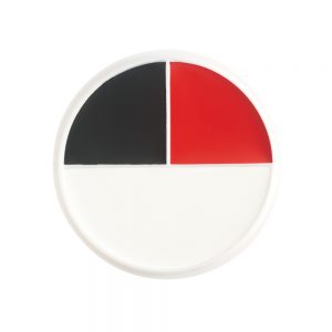 Red, White & Black Wheel