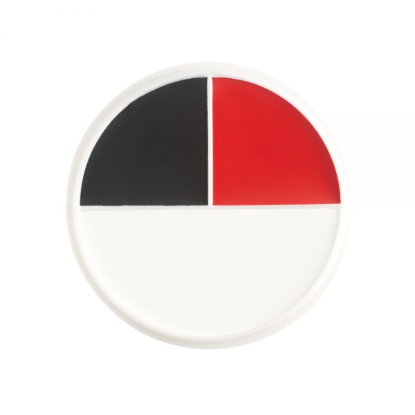 Red, White & Black Wheel