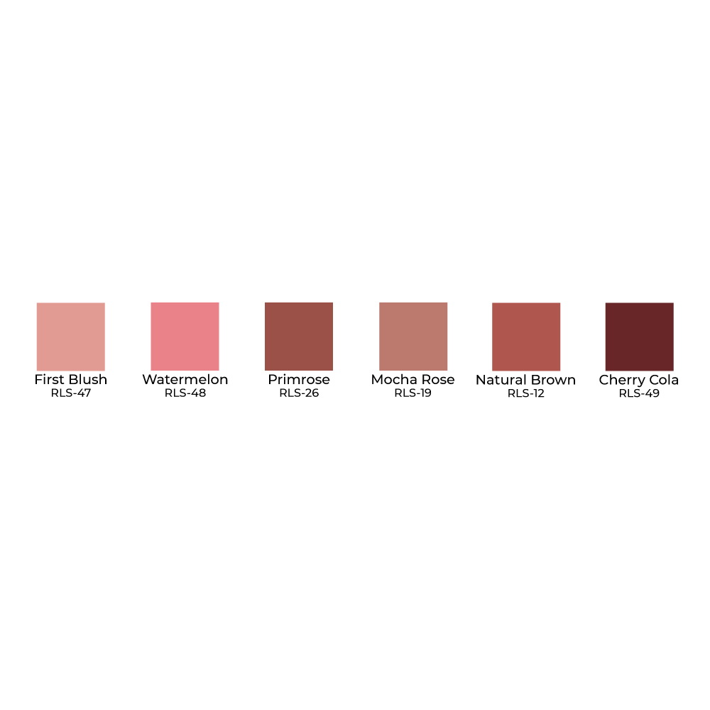 Lip Color Chart